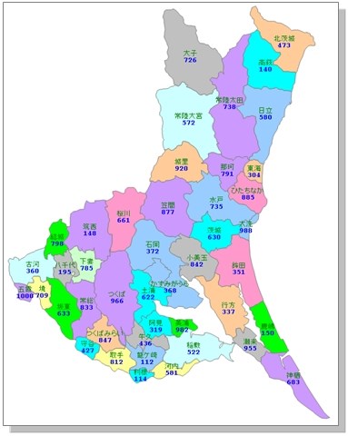 県 地図 茨城