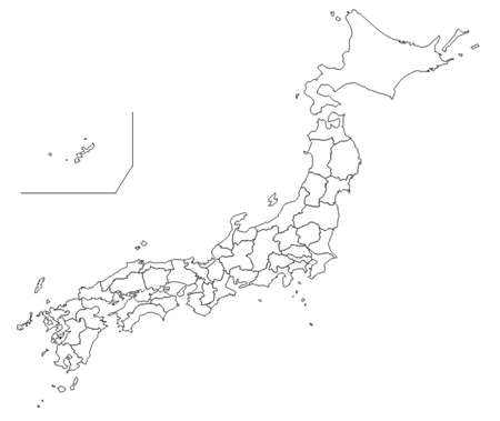 白地図 都道府県 無料ダウンロード ちびむすドリル 小学生